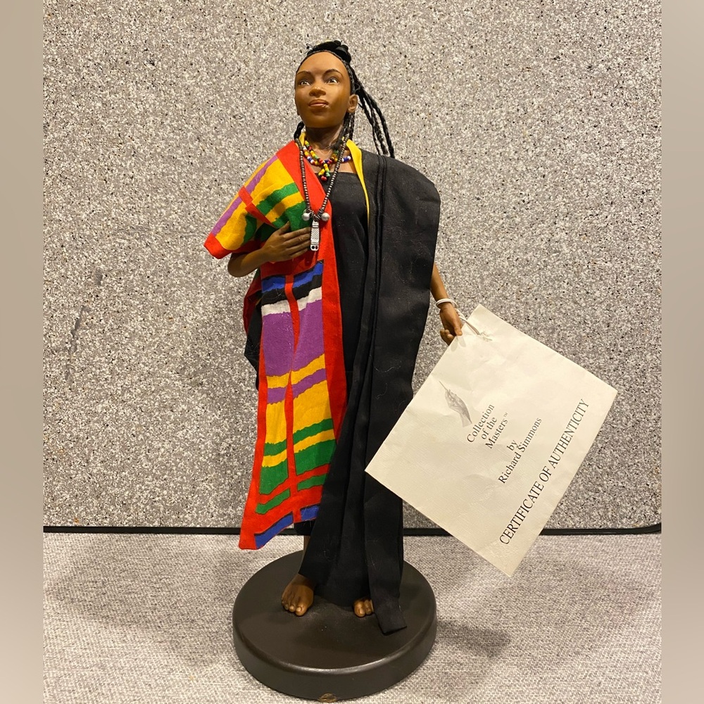 Makeba Statue by Jodi & Richard Creager for Richard Simmons Collection Retired